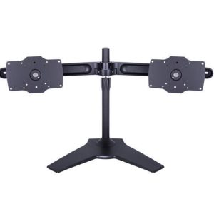 Multibrackets Monitor-Standfuss Dual bis 30 kg – Schwarz