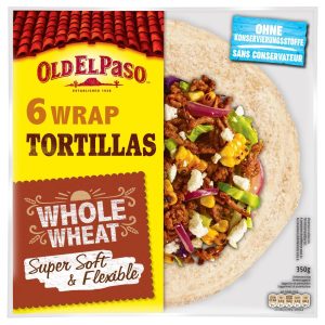 Old El Paso Whole Wheat Tortillas 6 Stück