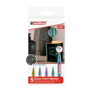 edding Lackmarker 780 CREA Metallic, 5 Stück