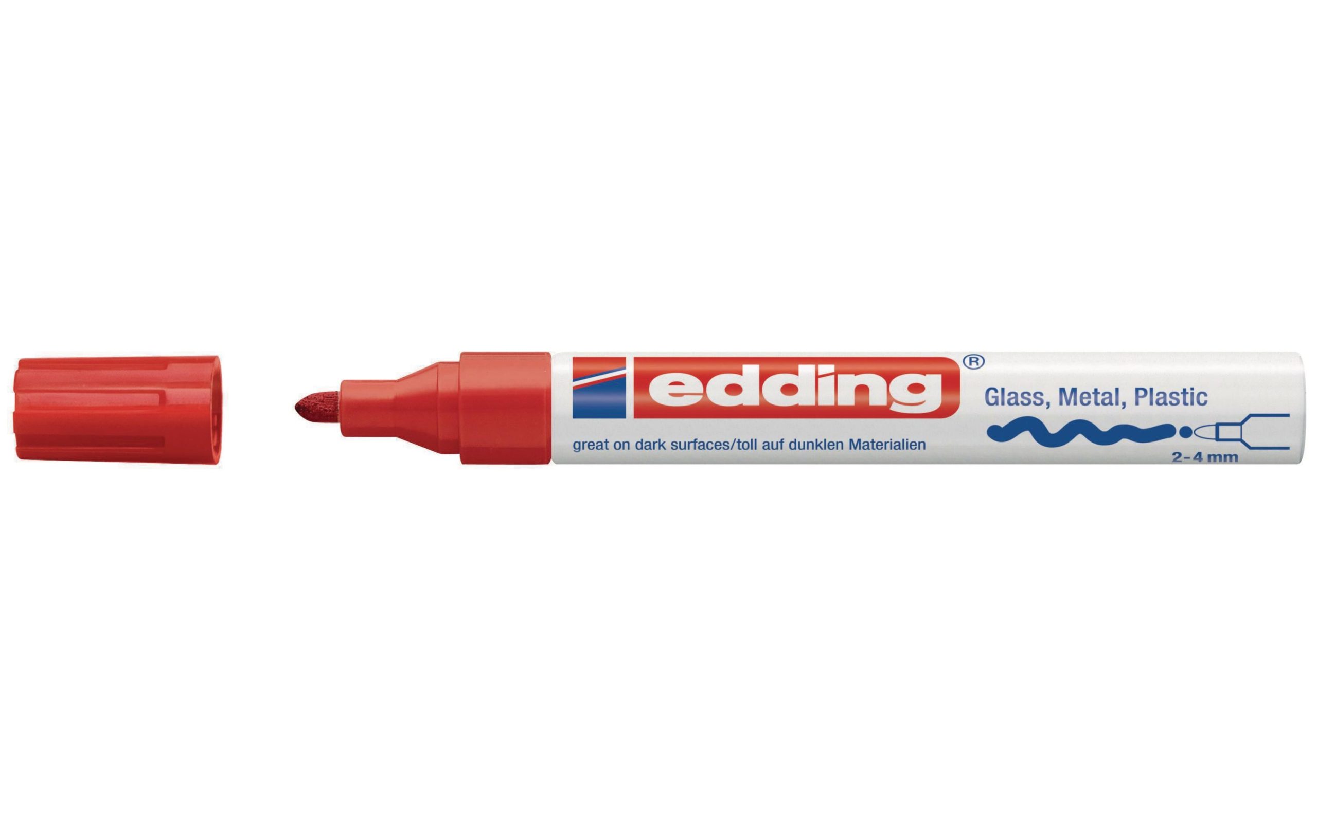 edding Lackmarker 750 CREA Rot