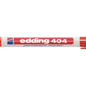 edding Permanent-Marker 404 Rot