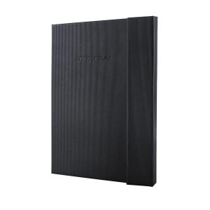 Sigel Notizbuch Conceptum A4, Kariert, Schwarz