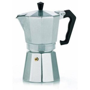 Kela Espressokocher Italia 3 Tassen, Silber