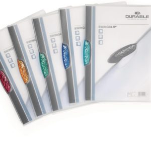 DURABLE Klemmhefter Swingclip A4 5 x Transparent