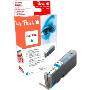 Peach Tinte Canon CLI-571XLC Cyan