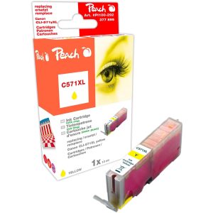 Peach Tinte Canon CLI-571XLY Yellow