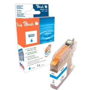 Peach Tinte Brother LC-223c Cyan
