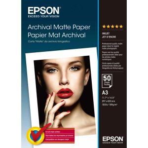 Epson Fotopapier A3 192 g/m² 50 Stück