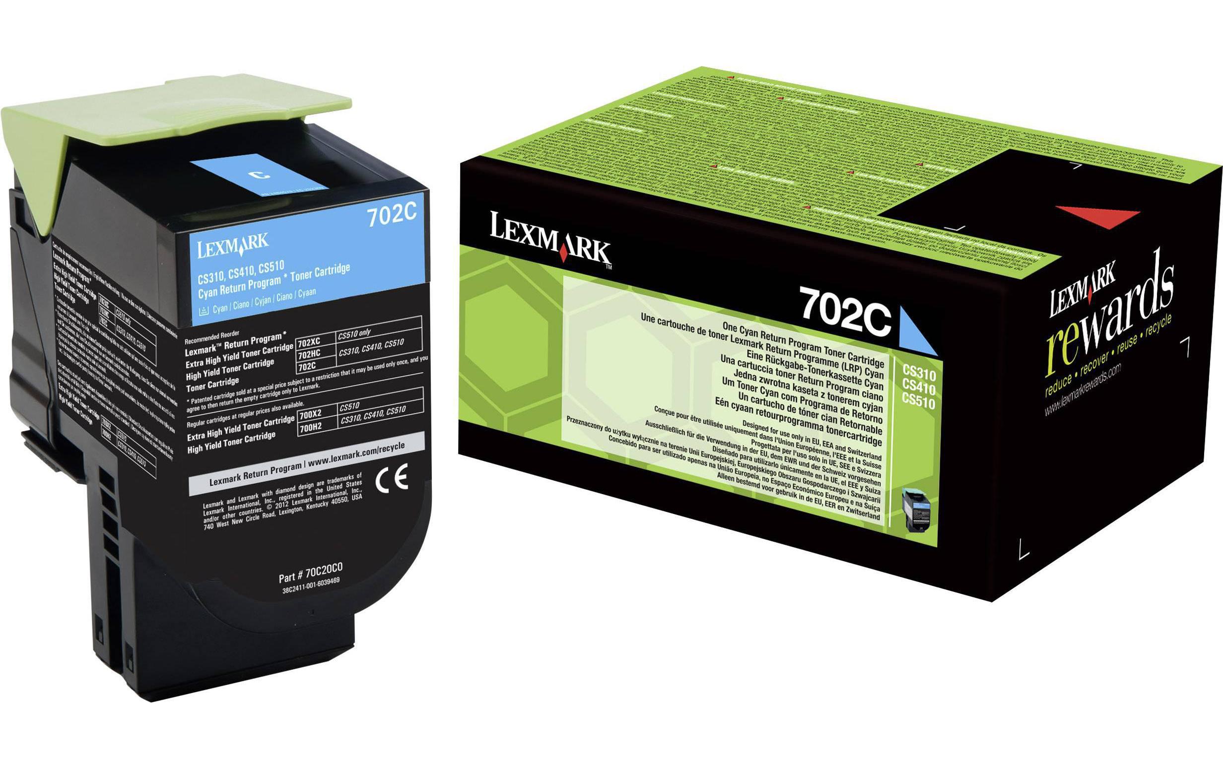Lexmark Toner 70C20C0 Cyan