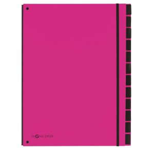 Pagna Ordnungsmappe A4 Trend, Pink, 12 Fächer