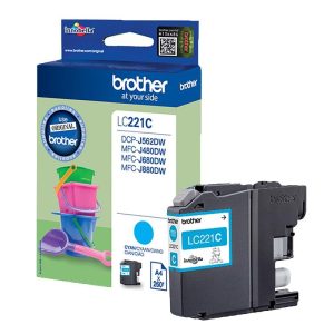 Brother Tinte LC-221C Cyan
