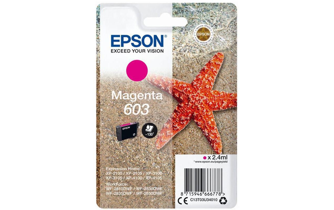 Epson Tinte 603 / C13T03U34010 Magenta