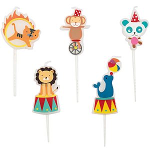 Rico Design Kerze Zirkus 5 Stück