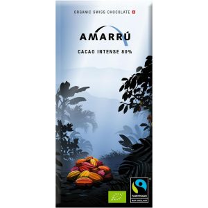 Amarru Tafelschokolade Cacao Intense 80% Bio 100 g