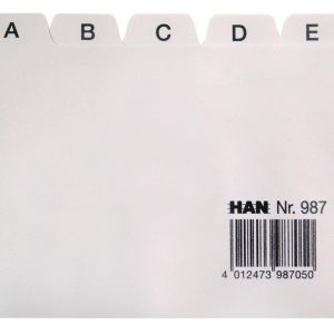 HAN Register A-Z, A7 quer