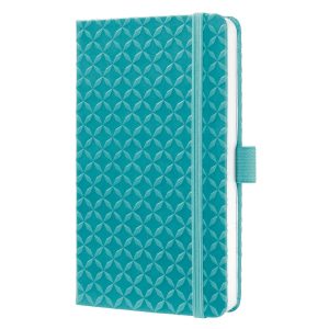 Jolie Notizbuch JN102 A6, Liniert, Aqua