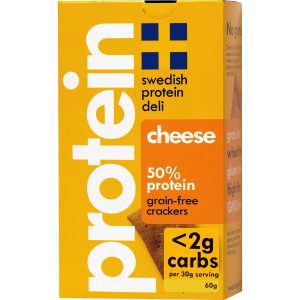 swedish protein deli Crackers Cheese 60 g
