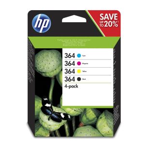 HP Combopack Nr. 364 (Tinte N9J73AE) C/M/Y/BK