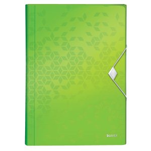 Leitz Gummibandmappe WOW A4 PP Grün