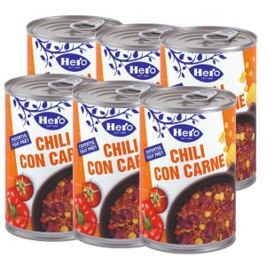 Hero Chili con Carne 6 x 430 g