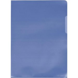 CONNECT Sichthülle A4 Blau, 10 Stück