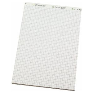 CONNECT Notizblock A5 4 mm, kariert, 100 Blatt