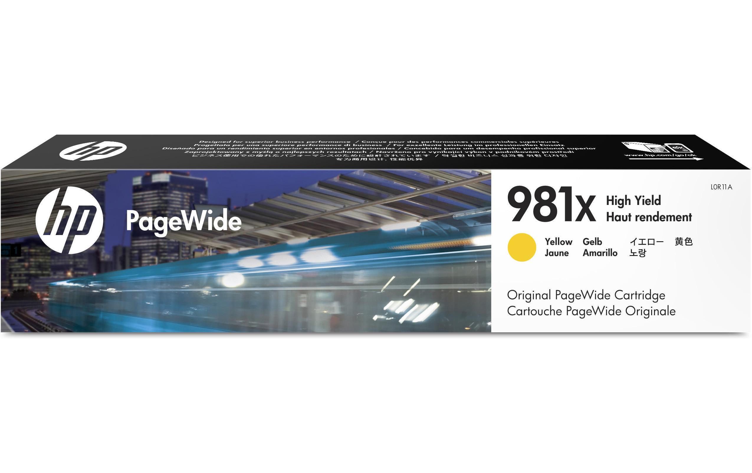 HP Tinte Nr. 981X (L0R11A) Yellow