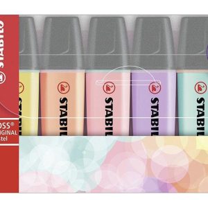 STABILO Textmarker Pastell 6 Stück
