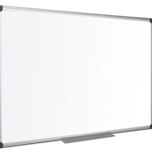 Bi-Office Magnethaftendes Whiteboard 120 cm x 180 cm, Weiss