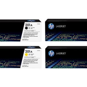 HP Rainbow Kit Nr. 201A (CF400A-CF403A) BL/C/M/Y