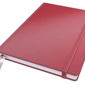 Leitz Notizbuch A4, Kariert, Rot