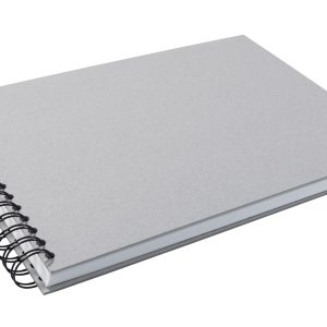 Sigel Notizbuch A4, Verschiedene Lineaturen, Grau