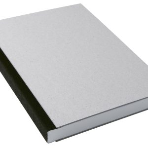 Sigel Notizbuch A5, Blanko, Schwarz
