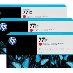HP Tinte Nr. 771C (B6Y32A) Chromatic Red (3er-Pack)