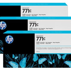 HP Tinte Nr. 771C (B6Y37A) Photo Black (3er-Pack)
