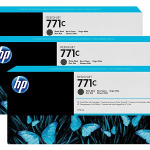 HP Tinte Nr. 771C (B6Y31A) Matte Black (3er-Pack)