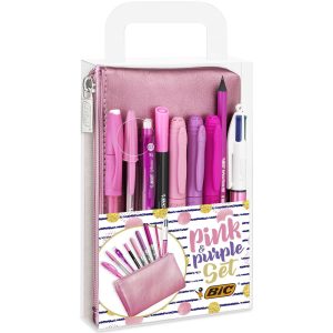 BIC Kugelschreiber Pink und Purpleset 10-teilig