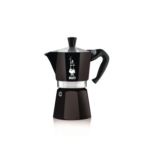 Bialetti Espressokocher Moka Express 6 Tassen, Schwarz