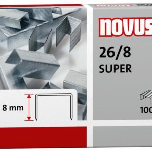 Novus Heftklammer 26/8 Super 1000 Stück