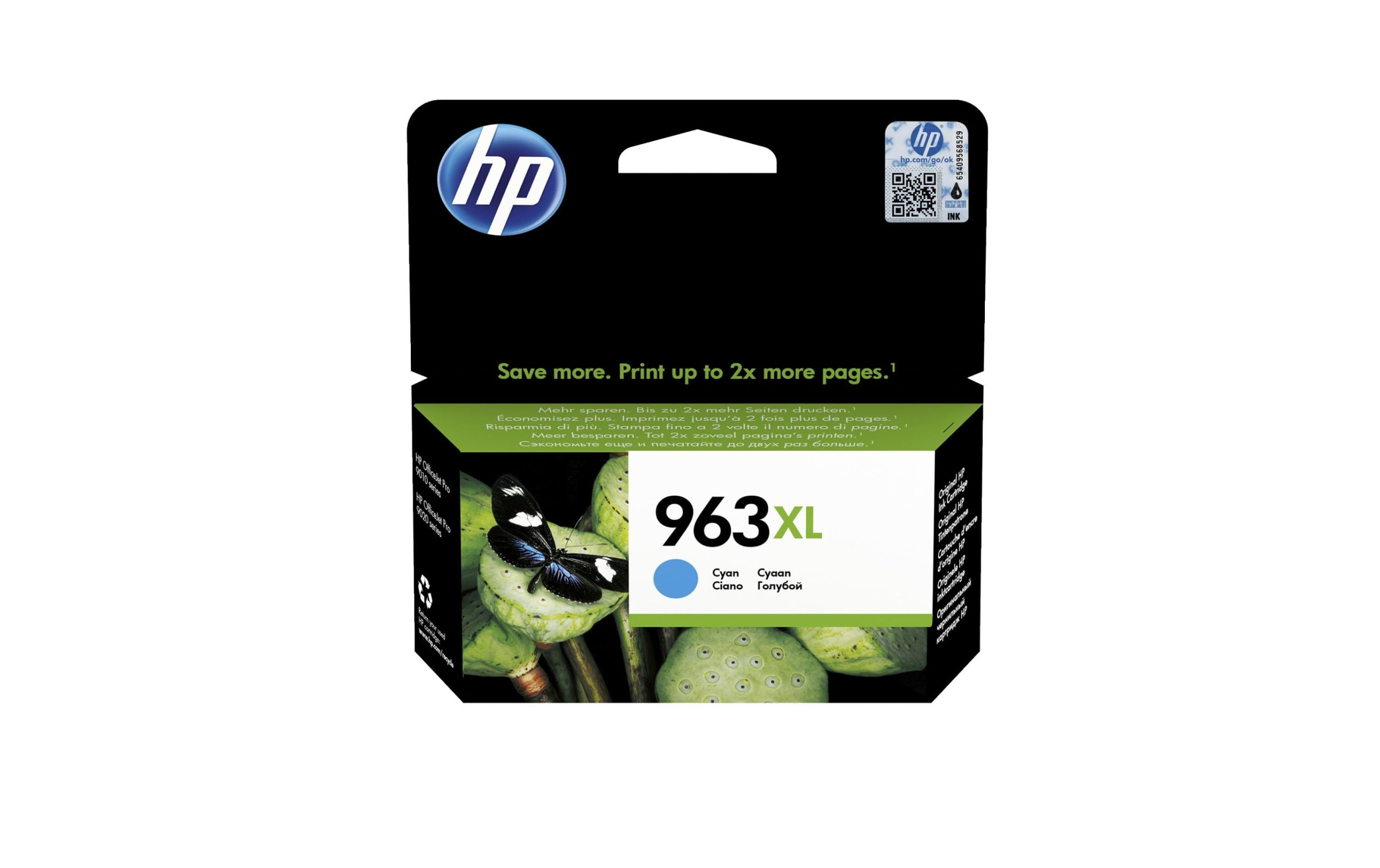 HP Tinte Nr. 963XL (3JA27AE) Cyan