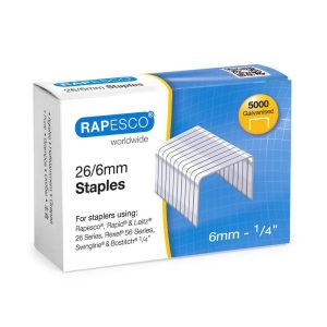 Rapesco Heftklammer 26/6 5000 Stück