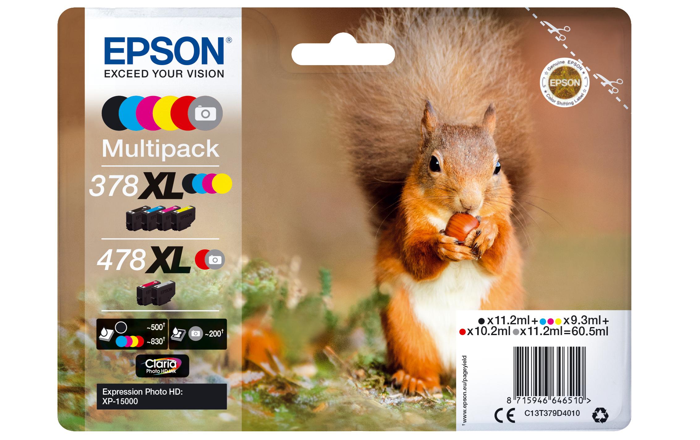 Epson Tinte Epson 378XL / 478 XL
