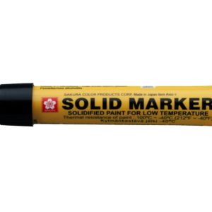 Sakura Permanent-Marker Solid Low Temperature Schwarz