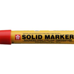 Sakura Permanent-Marker Solid Low Temperature Rot