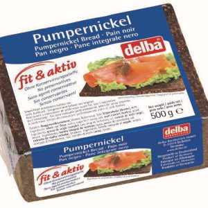 Delba Fit & Aktiv Pumpernickel 500 g