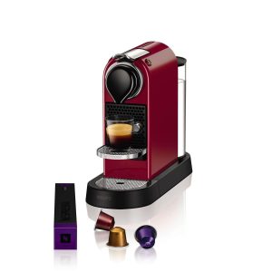 Krups Kaffeemaschine Nespresso CitiZ XN7415 Rot