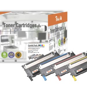 Peach Tonerset Samsung CLT-4072 BK, C, M, Y