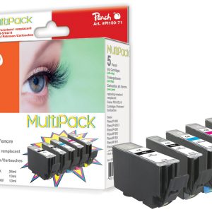 Peach Tintenset Canon PGI-5/CLI-8 BK, PBK, C, M, Y