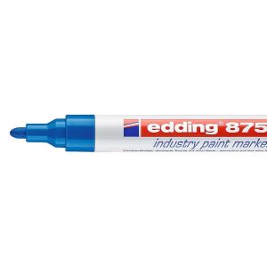 edding Lackmarker Industrie 8750 Blau, 1 Stück