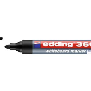 edding Whiteboard-Marker 360 Schwarz